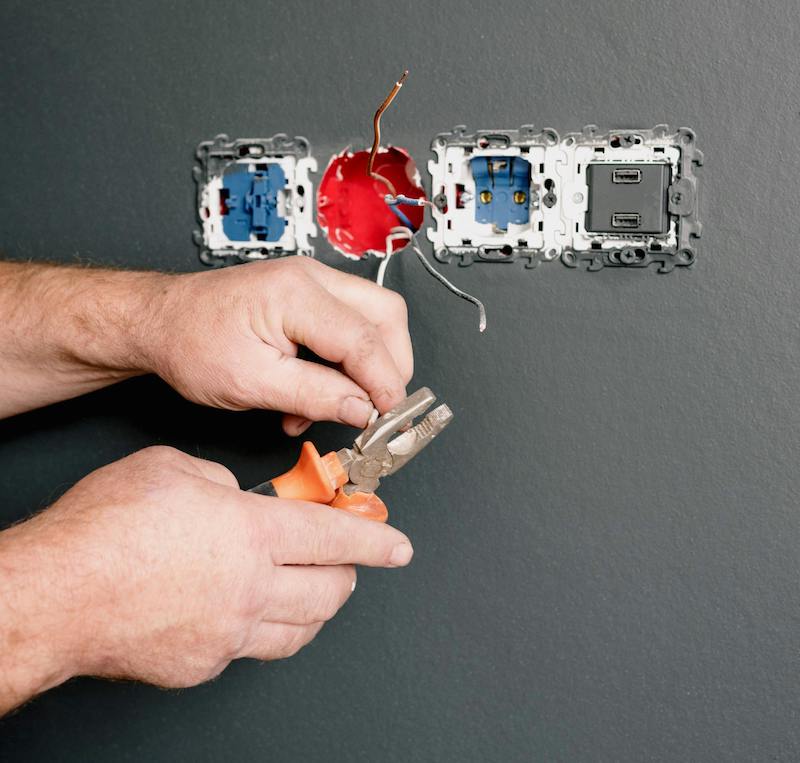 electrician - replace electrical wiring